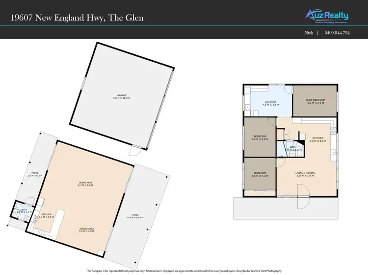Floorplan of Homely house listing, 19607 New England Highway, Rosenthal Heights QLD 4370