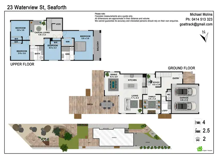 Floorplan of Homely house listing, 23 Waterview Street, Seaforth NSW 2092