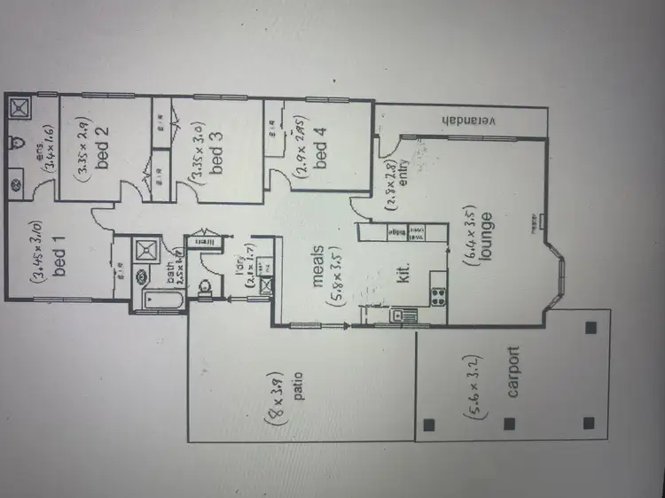 Floorplan of Homely house listing, 18 Rosemont Court, Wodonga VIC 3690