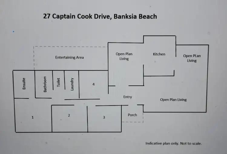 Floorplan of Homely house listing, 27 Captain Cook Drive, Banksia Beach QLD 4507