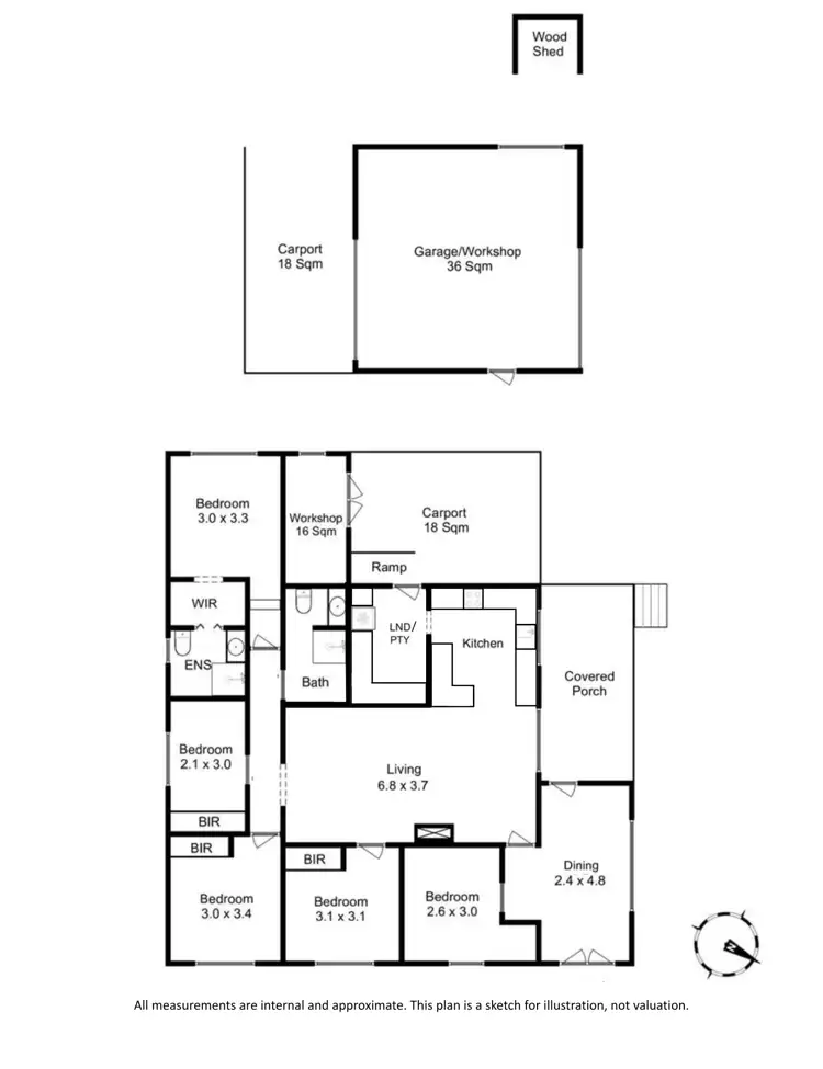 Floorplan of Homely house listing, 11 Hoffman Street, Midway Point TAS 7171