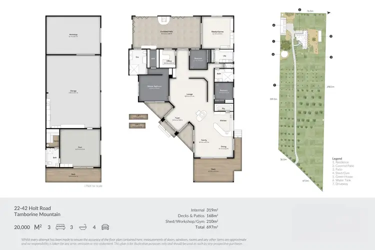 Floorplan of Homely rural property listing, 22-42 Holt Road, Tamborine Mountain QLD 4272