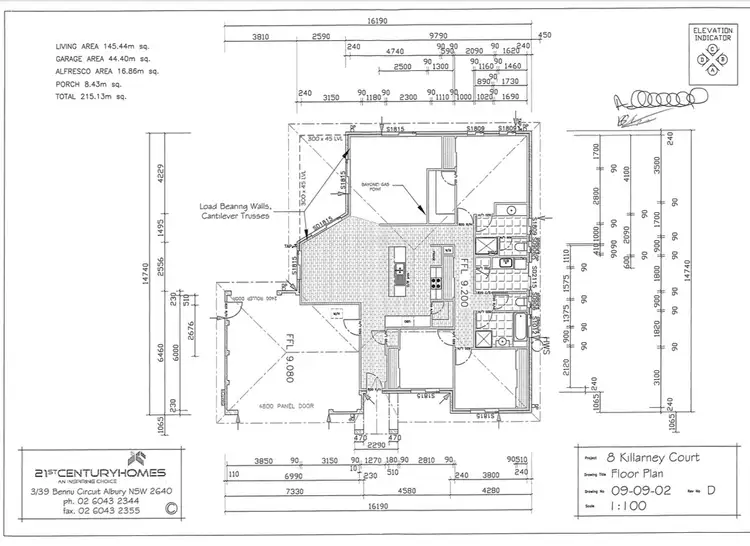 Floorplan of Homely house listing, 8 Killarney Court, West Wodonga VIC 3690
