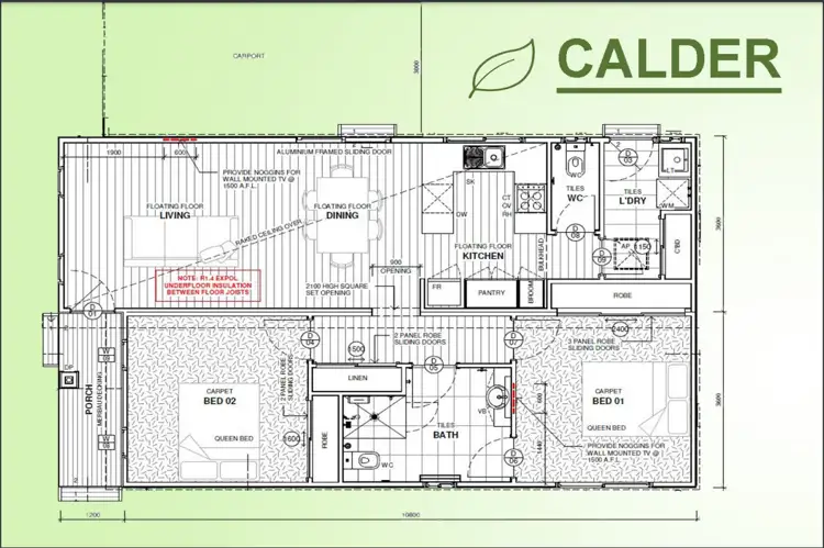 Floorplan of Homely retirement listing, 5/1449 Calder Highway, Marong VIC 3515
