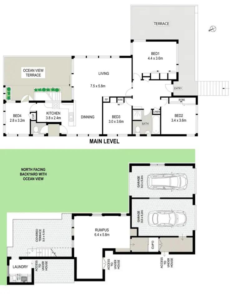 Floorplan of Homely house listing, 95 Anzac Avenue, Collaroy NSW 2097