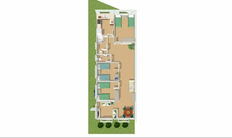 Floorplan of Homely apartment listing, 42CM Marine Parade, St Kilda VIC 3182
