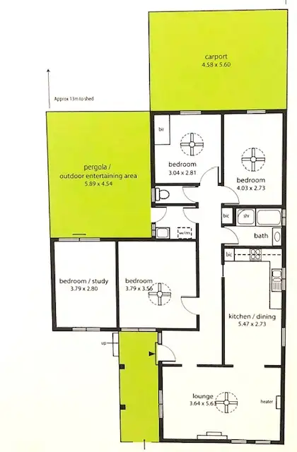 Floorplan of Homely house listing, 37 Stanley Street, Morphett Vale SA 5162