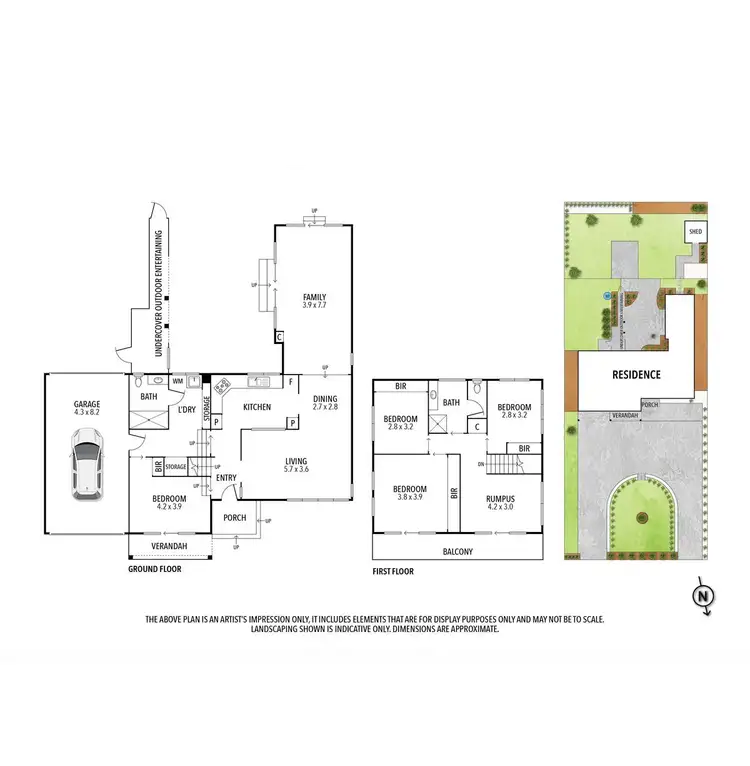 Floorplan of Homely house listing, 30 Clarke Street, Portarlington VIC 3223