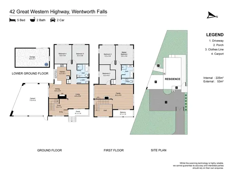Floorplan of Homely house listing, 42 Great Western Highway, Wentworth Falls NSW 2782
