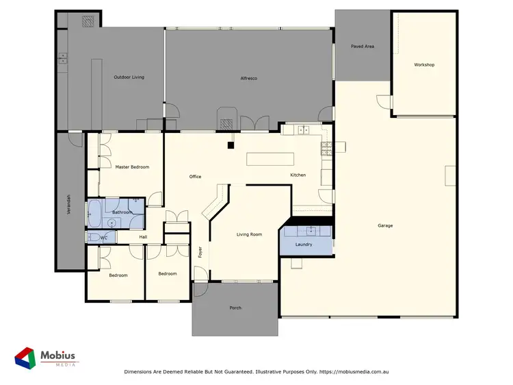 Floorplan of Homely house listing, 17 Bothe Court, Seville Grove WA 6112