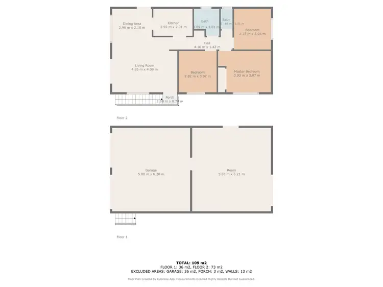 Floorplan of Homely house listing, 61 Connaught Street, Sandgate QLD 4017