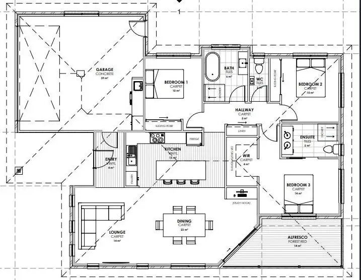 Floorplan of Homely house listing, 8 Sue Napier Drive, Ulverstone TAS 7315