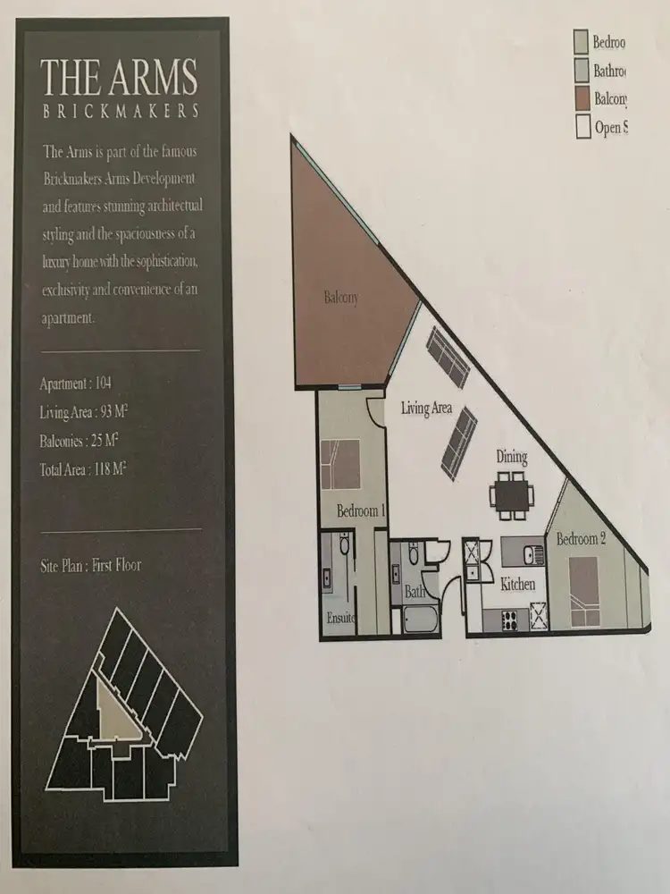Floorplan of Homely apartment listing, 104/1020 Mt Alexander Road, Essendon VIC 3040