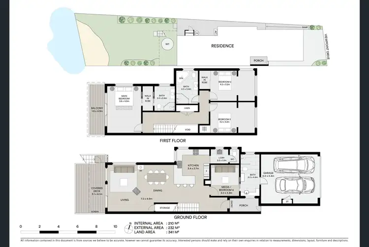 Floorplan of Homely semi-detached listing, 11a Viewpoint Drive, Toukley NSW 2263