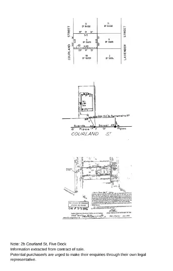 Floorplan of Homely house listing, 2b Courland Street, Five Dock NSW 2046