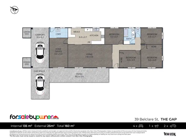 Floorplan of Homely house listing, 39 Belclare Street, The Gap QLD 4061