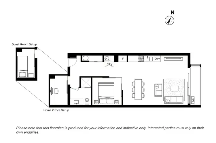 Floorplan of Homely apartment listing, 605/95 Berkeley street, Melbourne VIC 3000