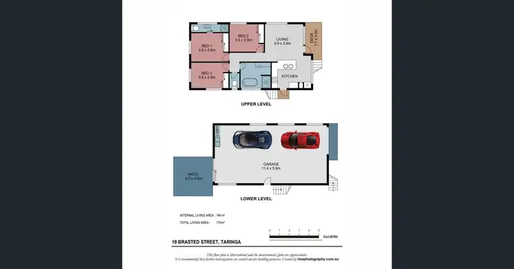 Floorplan of Homely house listing, 19 Brasted St, Taringa QLD 4068