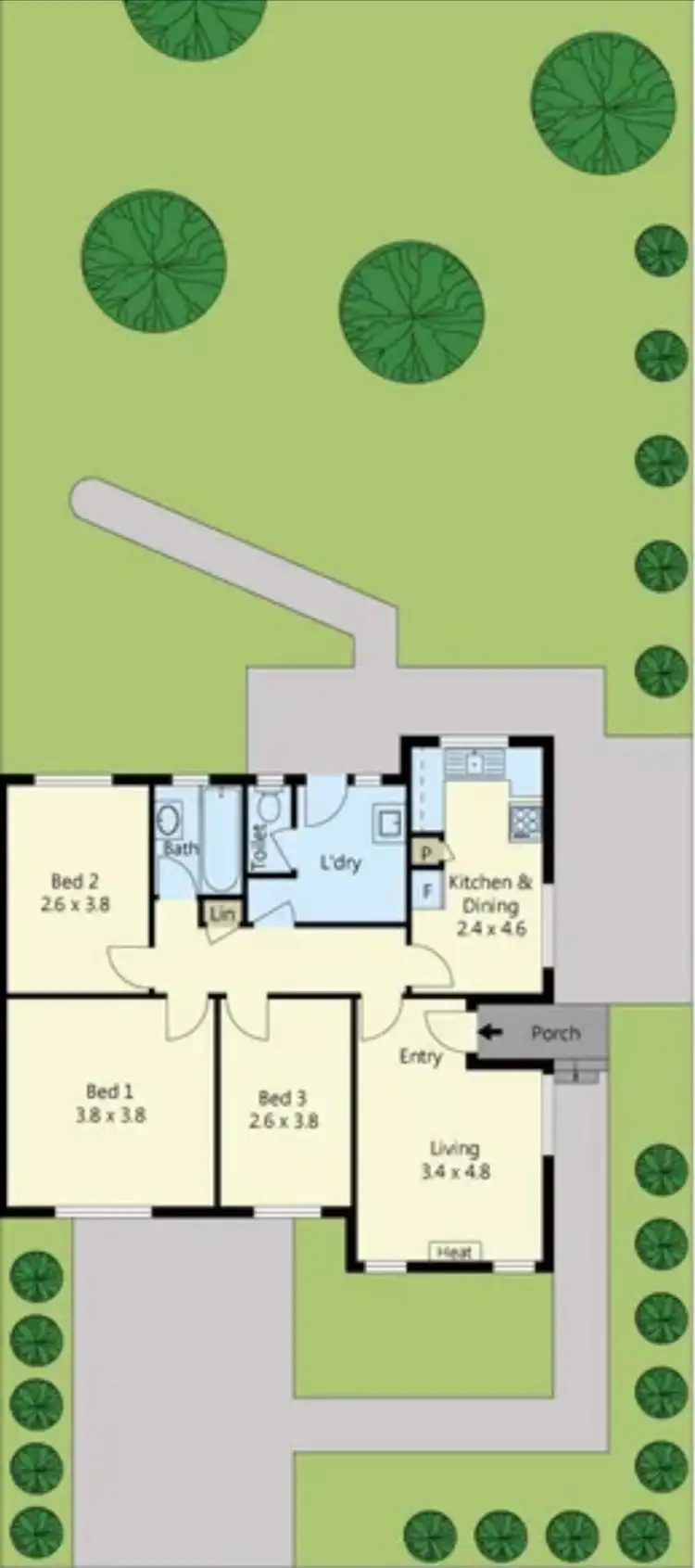Floorplan of Homely house listing, 10 Jesson Crescent, Dandenong VIC 3175