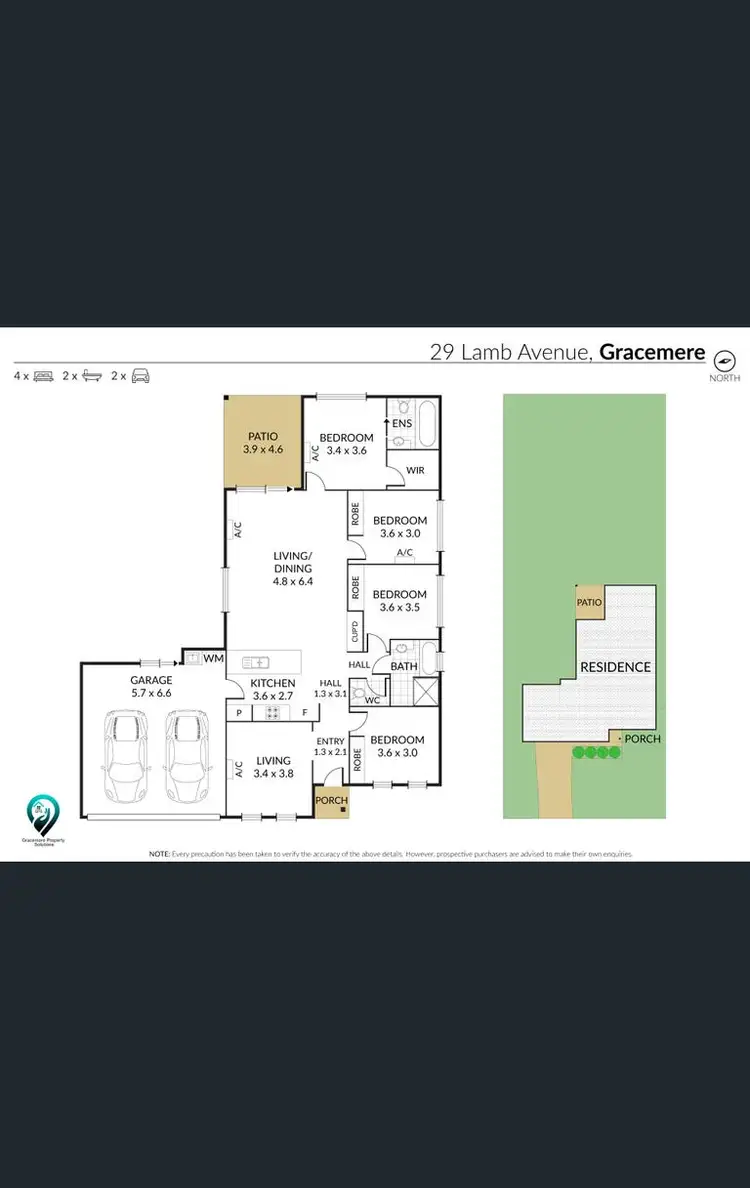 Floorplan of Homely house listing, 29 Lamb Avenue, Gracemere QLD 4702