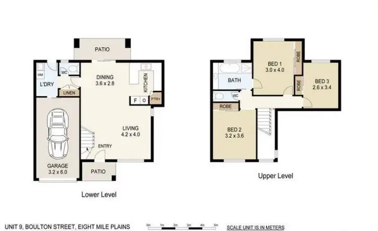 Floorplan of Homely townhouse listing, 9/101 Bolton St, Eight Mile Plains QLD 4113