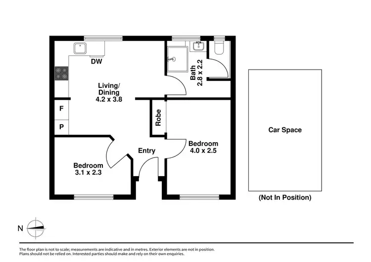Floorplan of Homely unit listing, 6/30 Railway Parade, Murrumbeena VIC 3163