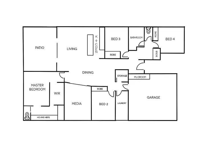 Floorplan of Homely house listing, 31 Fairway Drive, Bakers Creek QLD 4740