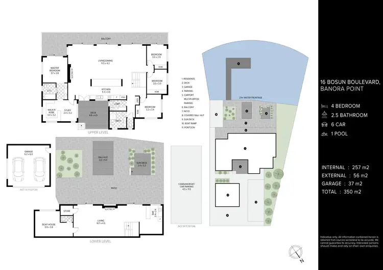 Floorplan of Homely house listing, 16 Bosun Blvd, Banora Point NSW 2486