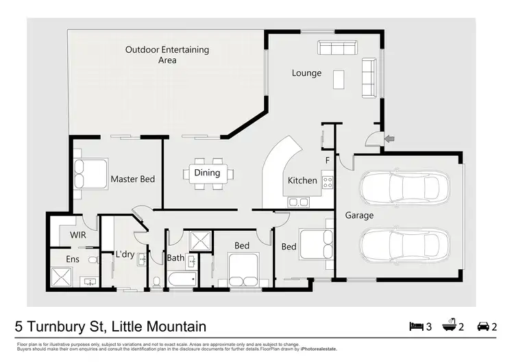 Floorplan of Homely house listing, 5 Turnbury Street, Little Mountain QLD 4551