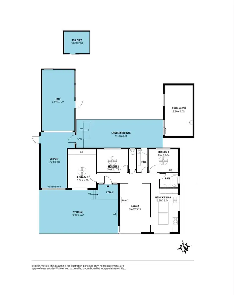 Floorplan of Homely house listing, 17 Durant Avenue, Morphett Vale SA 5162