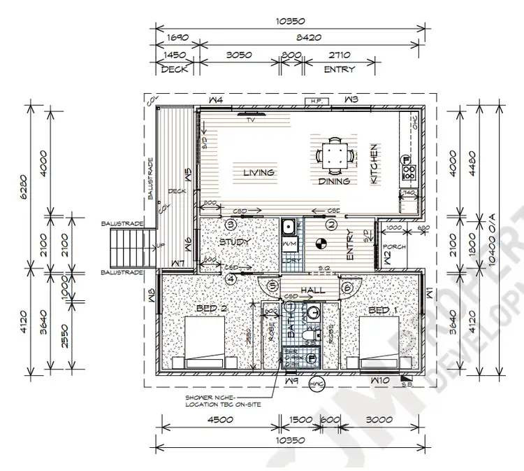 Floorplan of Homely house listing, 607 Primrose Sands Road, Primrose Sands TAS 7173