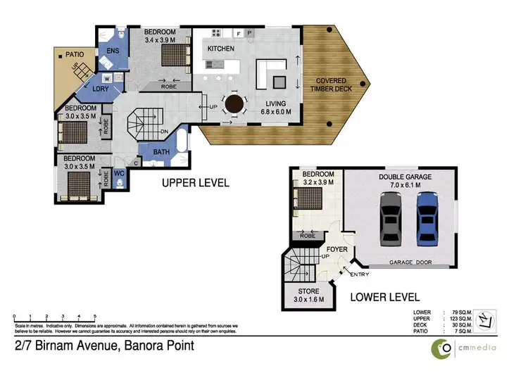Floorplan of Homely townhouse listing, 2/7 Birnam Avenue, Banora Point NSW 2486