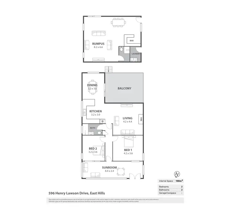 Floorplan of Homely house listing, 596 Henry Lawson Drive, East Hills NSW 2213