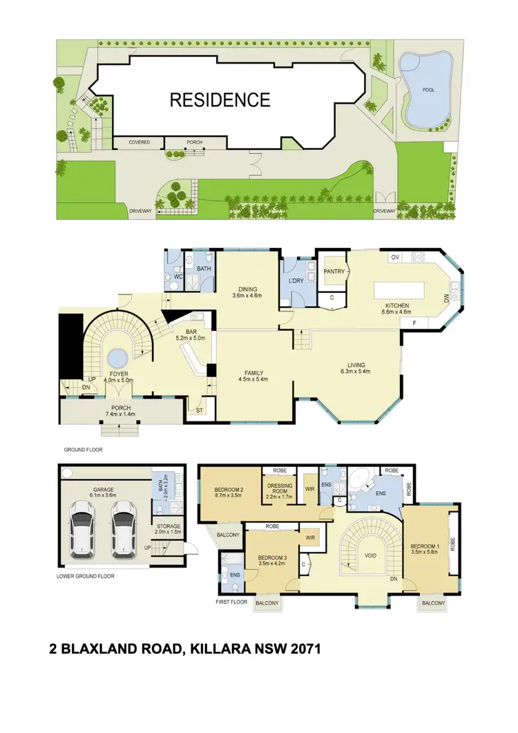 Floorplan of Homely house listing, 2 Blaxland Road, Killara NSW 2071