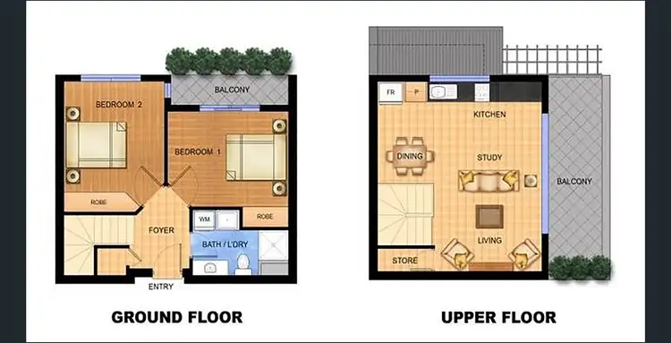 Floorplan of Homely unit listing, 10/39 Stamford Crescent, Rowville VIC 3178