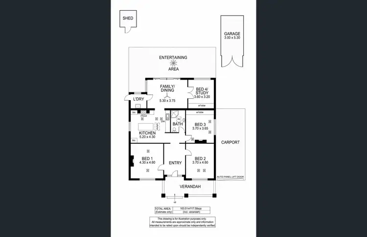 Floorplan of Homely house listing, 25 Stevenson Street, Nailsworth SA 5083