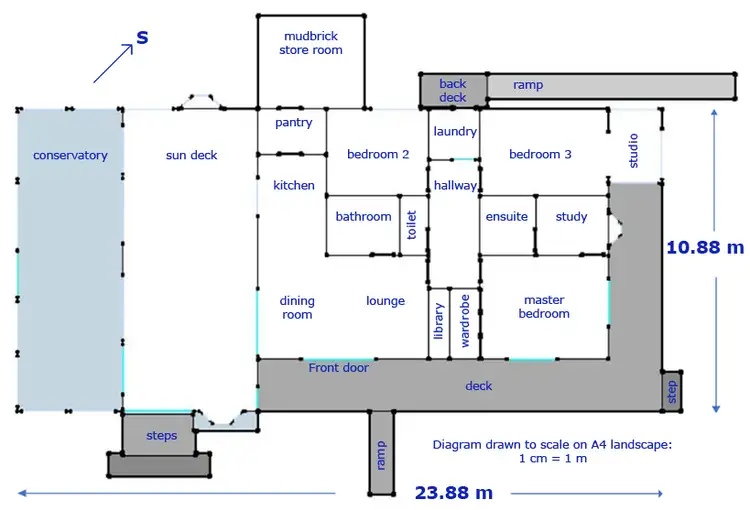 Floorplan of Homely rural property listing, Address available on request