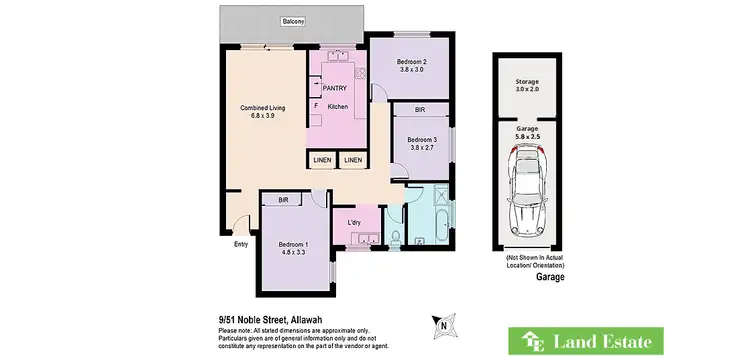 Floorplan of Homely unit listing, 9/51-53 Noble Street, Allawah NSW 2218