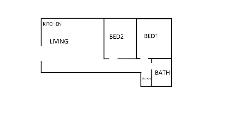 Floorplan of Homely flat listing, 748B Pennant Hills Road, Carlingford NSW 2118