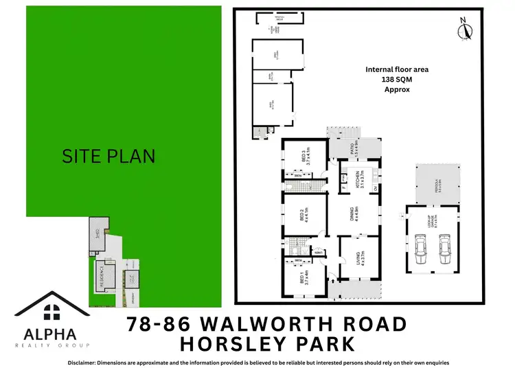 Floorplan of Homely house listing, 78-86 Walworth Road, Horsley Park NSW 2175