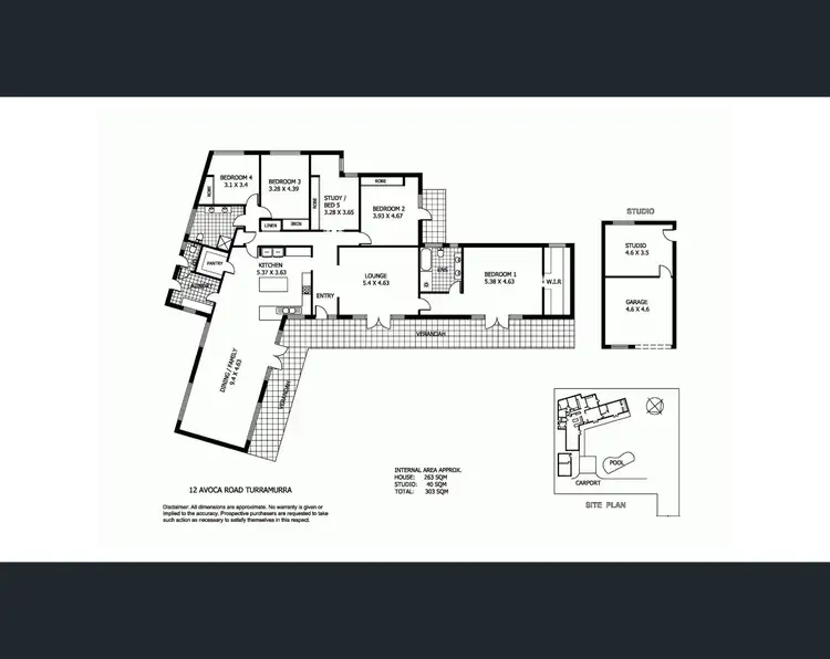 Floorplan of Homely house listing, 12 Avoca Road, Turramurra NSW 2074