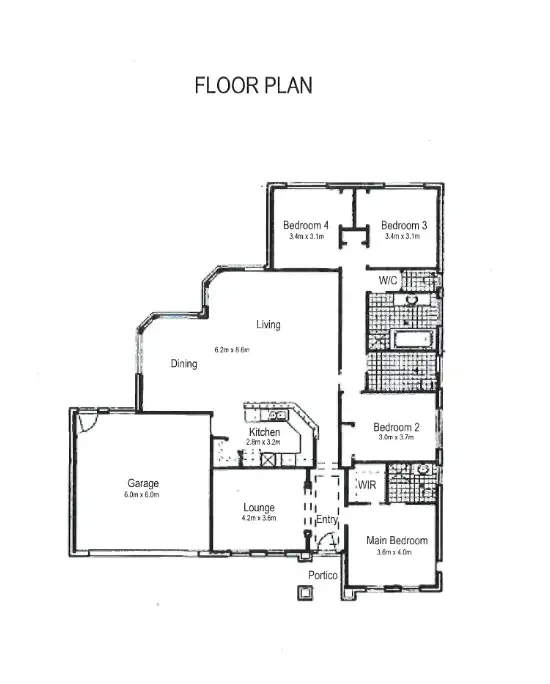 Floorplan of Homely house listing, 31 Bella Vista Drive, Leeton NSW 2705