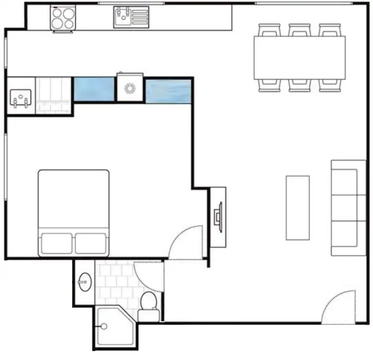 Floorplan of Homely apartment listing, 17/186-188 McLeod St, Cairns North QLD 4870
