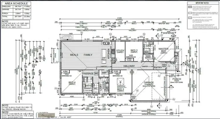 Floorplan of Homely house listing, 23 Papyrus Way, Rockbank VIC 3335