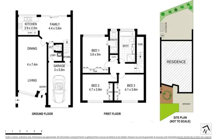 Floorplan of Homely house listing, 9/19 Aspinall Street, Watson ACT 2602