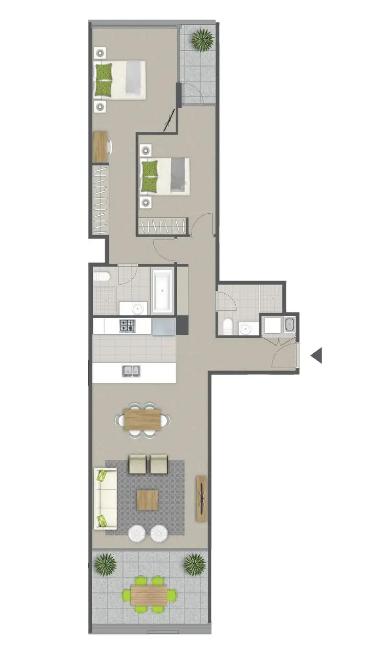 Floorplan of Homely apartment listing, 515/105 Ross Street, Forest Lodge NSW 2037