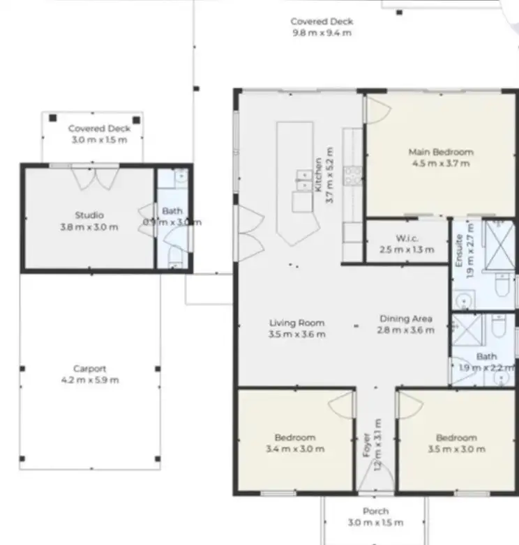 Floorplan of Homely house listing, 28 Elizabeth Street, Aratula QLD 4309