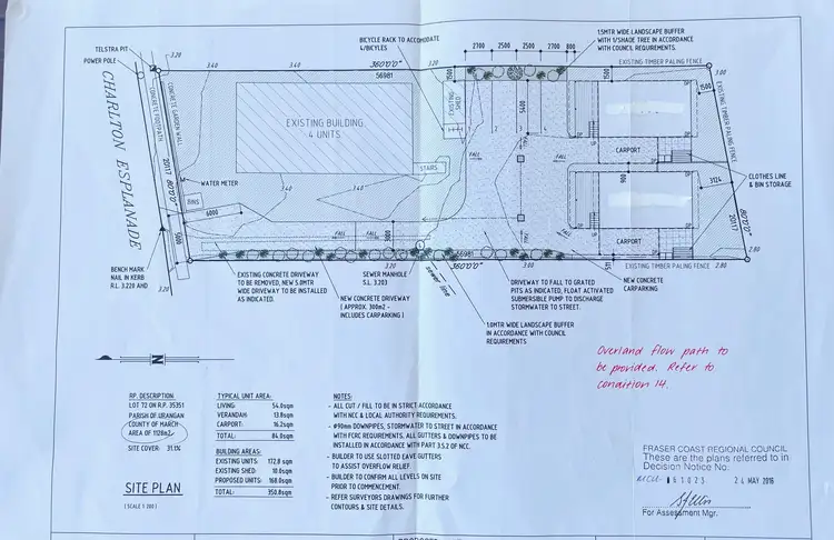 Floorplan of Homely block of units listing, 545 Esplanade, Urangan QLD 4655