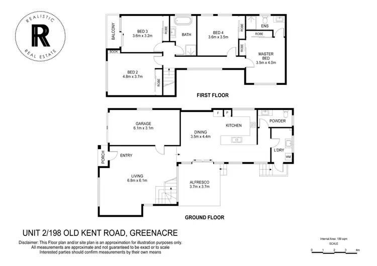 Floorplan of Homely townhouse listing, 2/198 Old Kent Rd, Greenacre NSW 2190