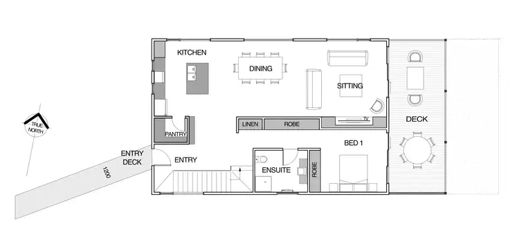 Floorplan of Homely house listing, 10A Mary Street, Orford TAS 7190